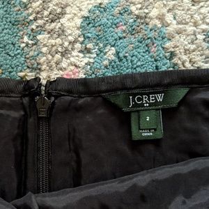 JCrew Black Sequin Mini Skirt